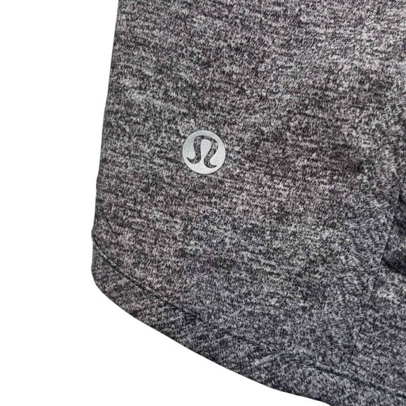Lululemon Tracker Low-Rise Short 4" *Heather Lux Multi Black - Picture 6 of 8